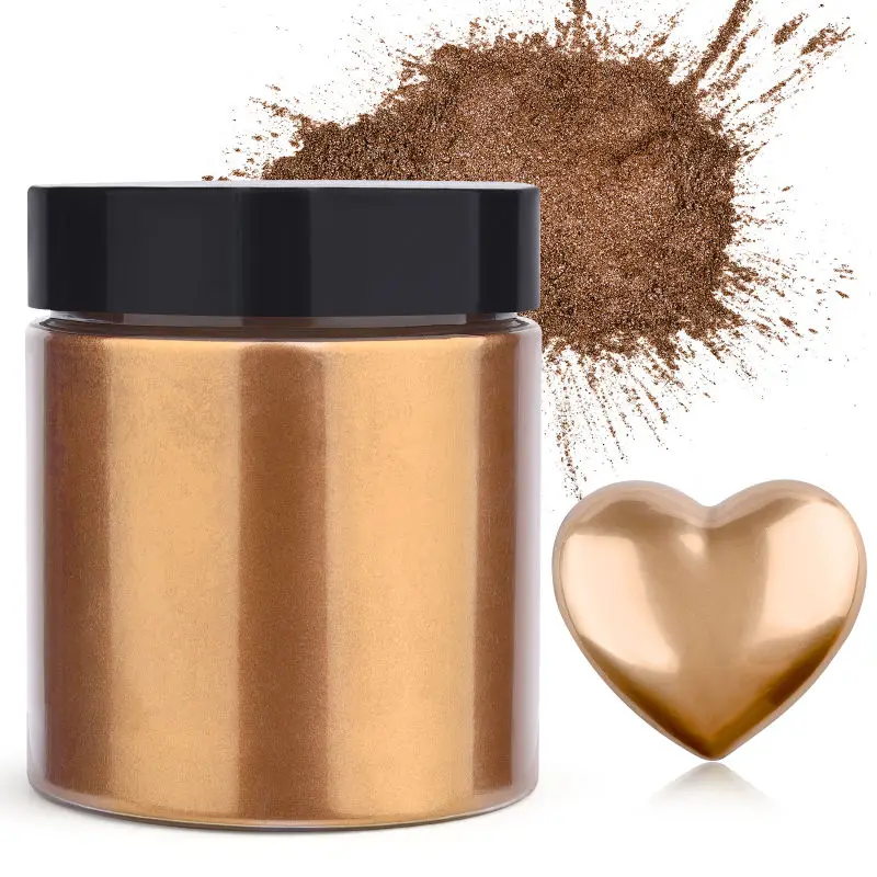 Resin Color Paste - 50g/Bottle Metallic Glitter Powder Gold Silver