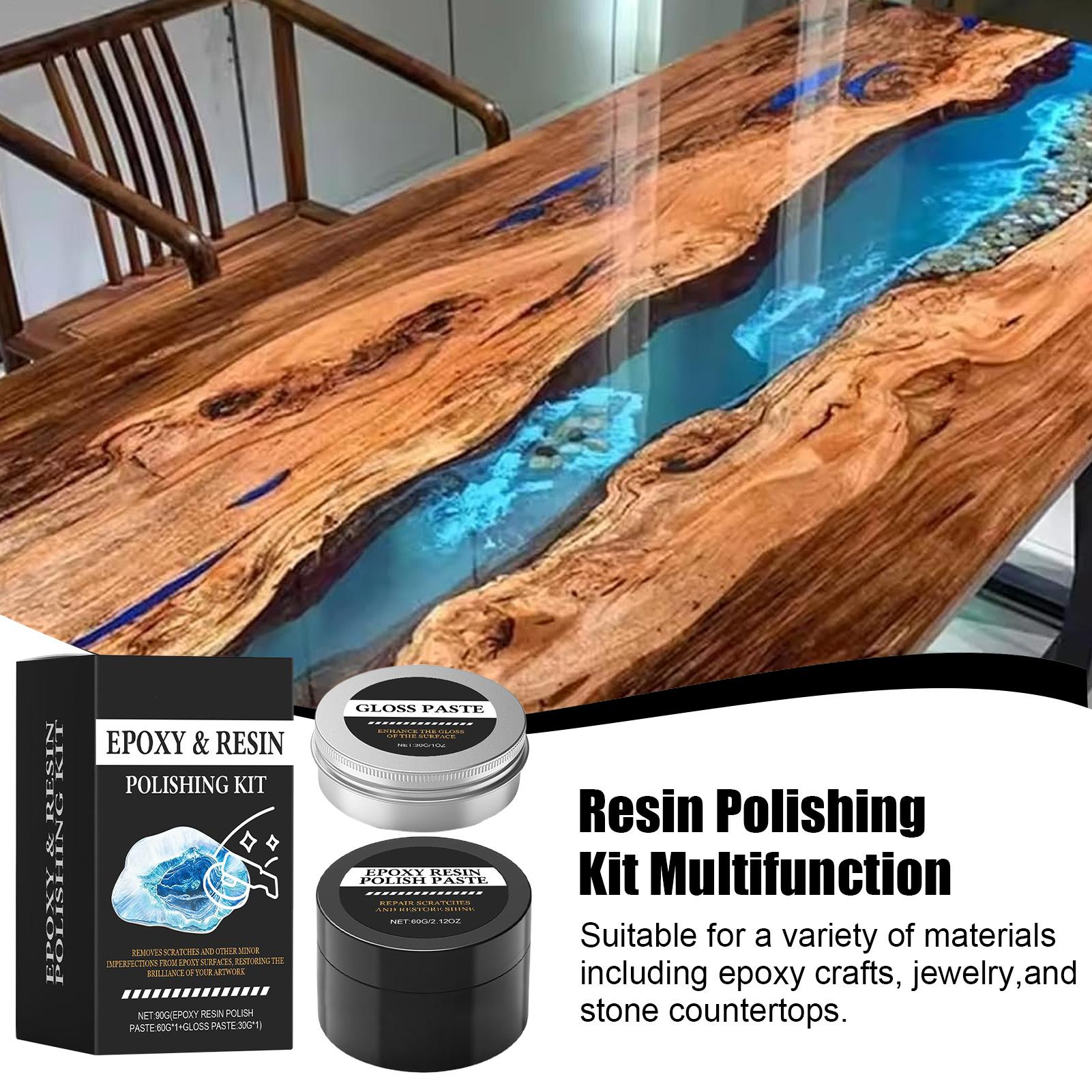 Resin Art Kit - Epoxy Resin Polishing Kit - Creamy