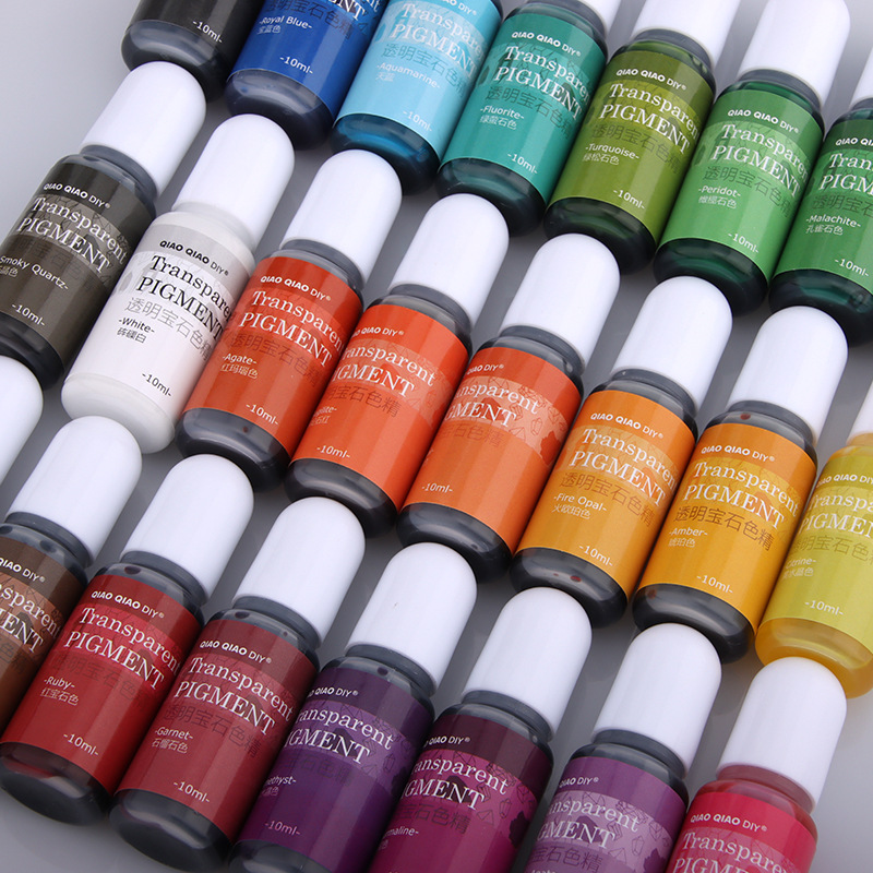 Resin Color Paste - Resin Pigment Transparent Gemstone Essential Oil