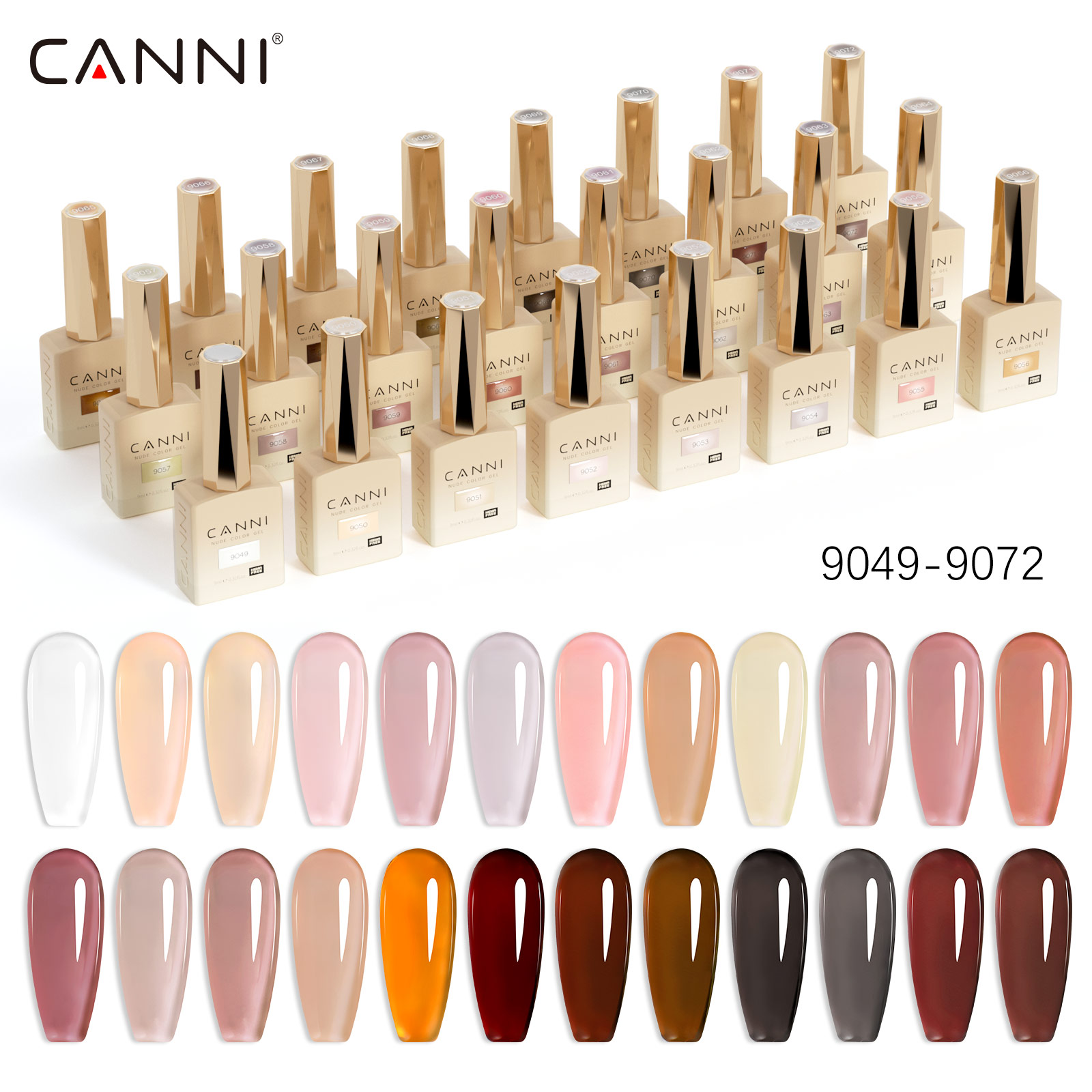 Resin Art Training - CANNI Jelly Color Gel Nail Polish