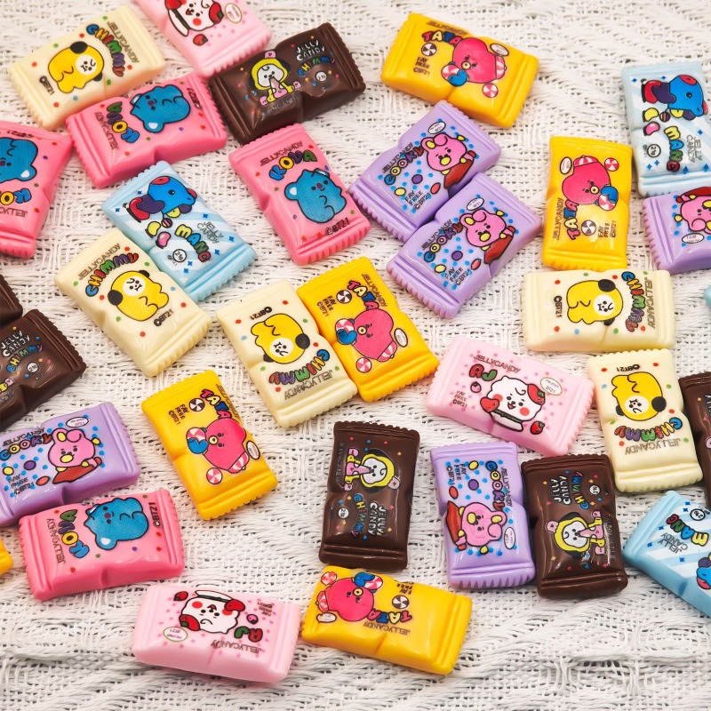Resin Art Box - BT21 Mini Milk Candy Resin Charms