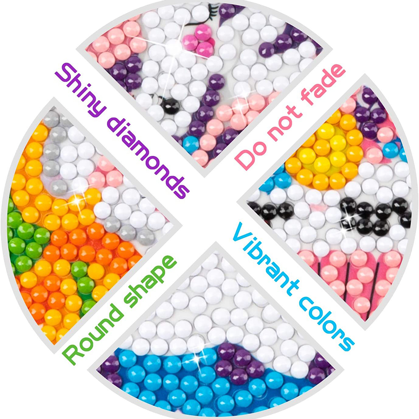 Diamond Painting Stickers 5D D - đánh giá và giá Resin Art Kit