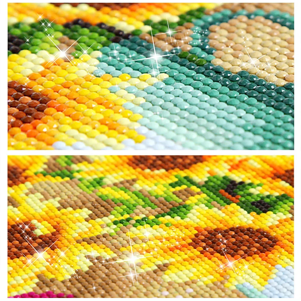1pc frameless diamond painting - đánh giá và giá Resin Art Kit
