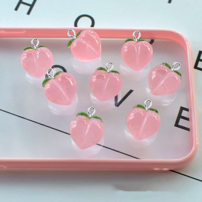 10Pcs New Transparent Peach Fl - đánh giá và giá Resin Art Box