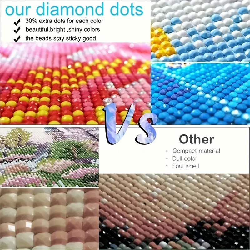 Diamond Painting Kit, Pink Sky - đánh giá và giá Resin Art Kit
