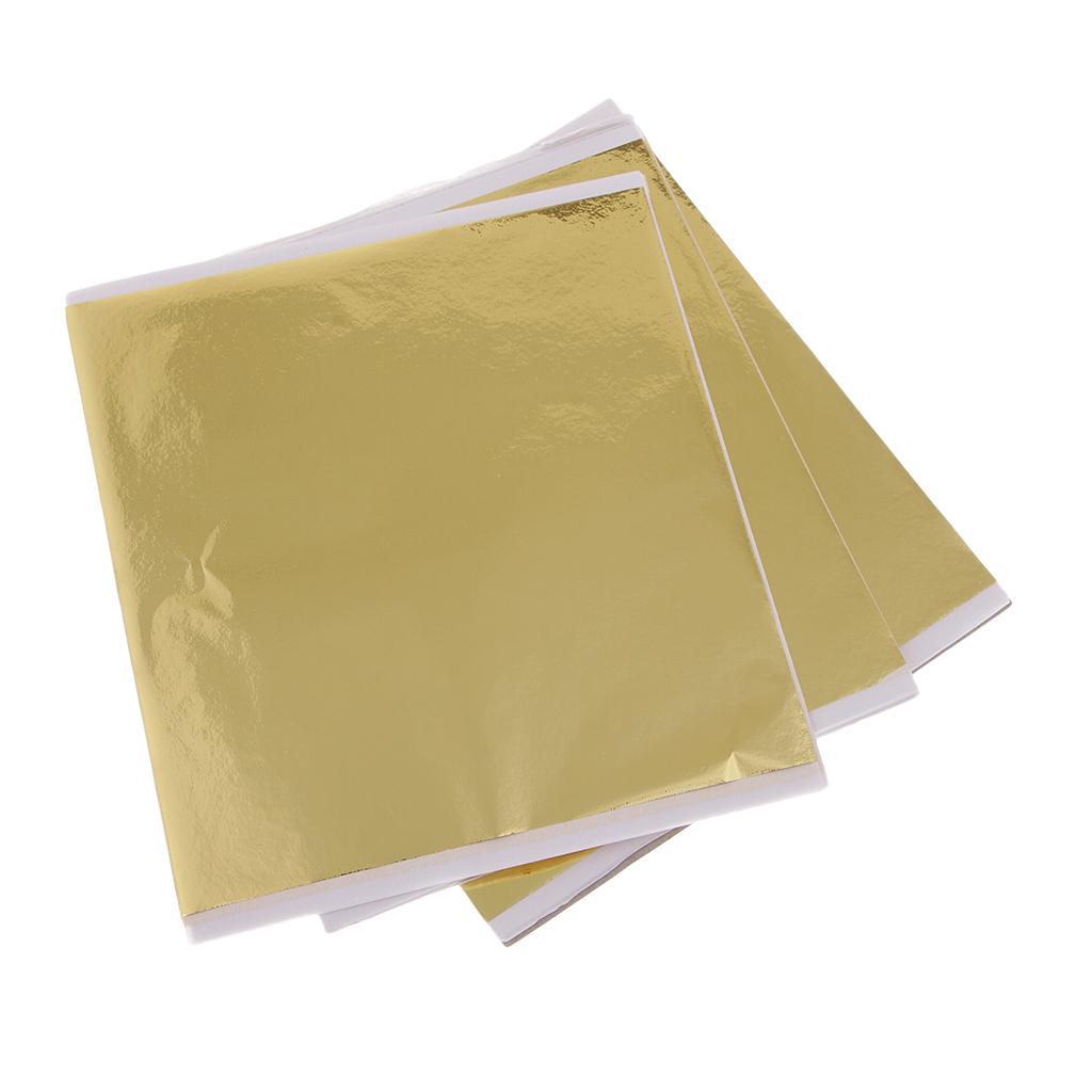 100x 14cm Gold Leaf Sheets Gil - đánh giá và giá Gold Leaf Foil