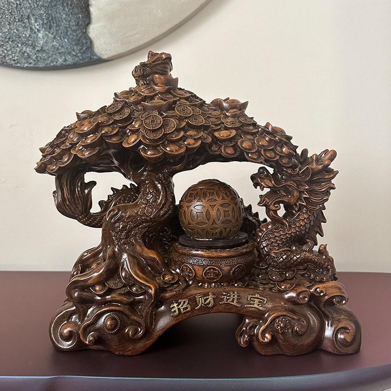 ￥#Zhaocai Jinbao Chinese New Y - đánh giá và giá Resin Art Meaning
