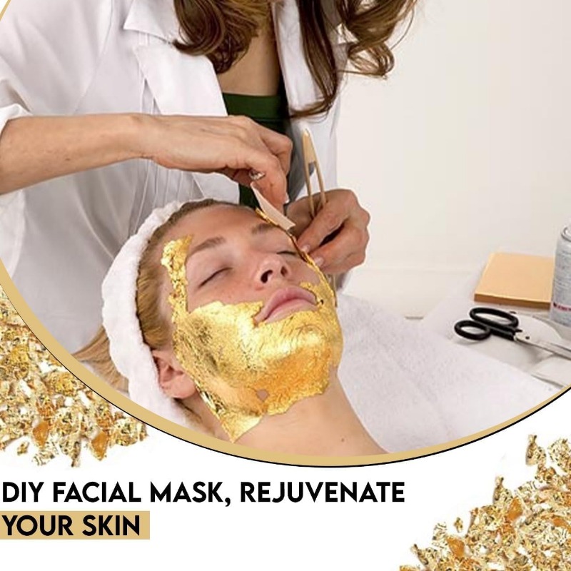 Real 24K Gold Leaf Sheets in 3 - đánh giá và giá Gold Leaf Foil