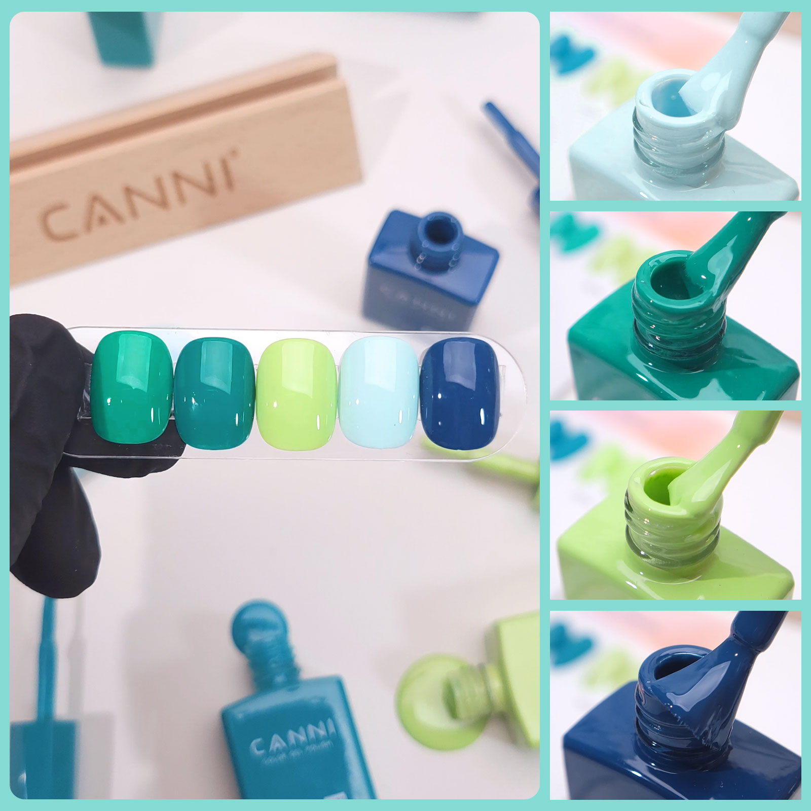 CANNI 9ml Nail Gel Polish TPO  - đánh giá và giá Resin Art Training