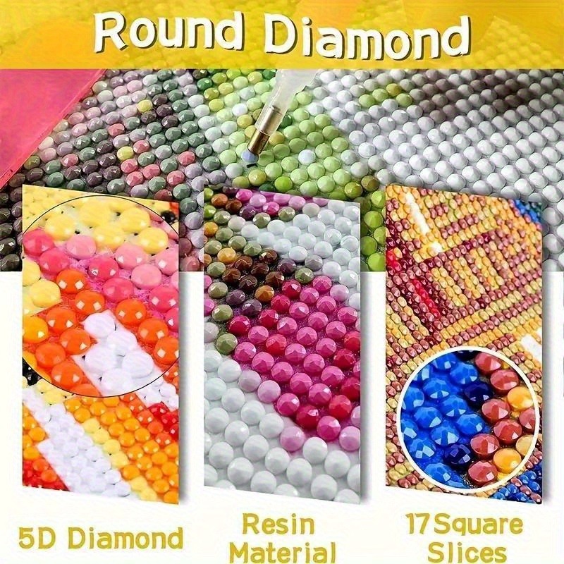 2D flat Graduation Diamond Art - đánh giá và giá Resin Art Meaning