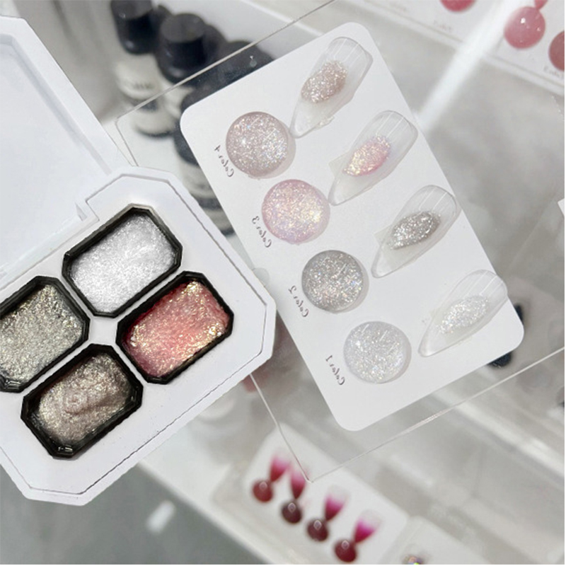 4Colors Pat Painting Gel Nail  - đánh giá và giá Resin Color Paste