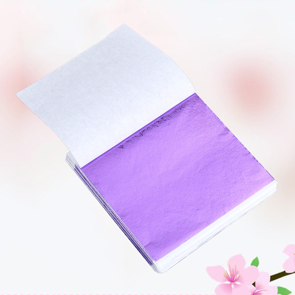 50Pcs 8x8.5cm Gold Leaf Sheets - đánh giá và giá Gold Leaf Foil