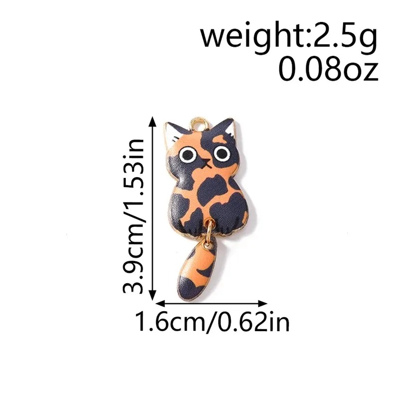 10Pcs 16×39mm Cute Cartoon Cat - đánh giá và giá Resin Art Box