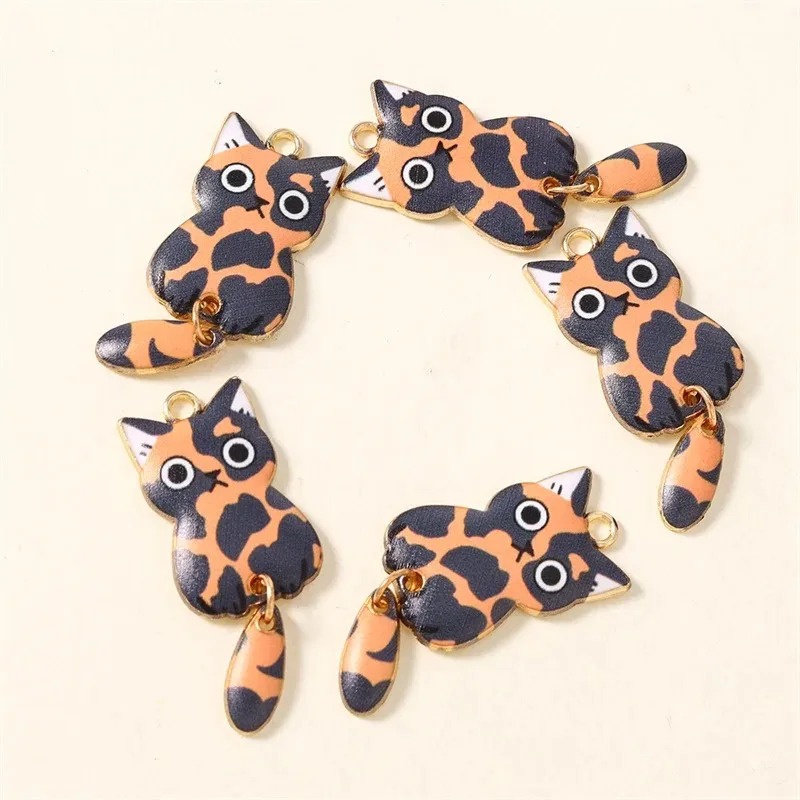 10Pcs 16×39mm Cute Cartoon Cat - đánh giá và giá Resin Art Box