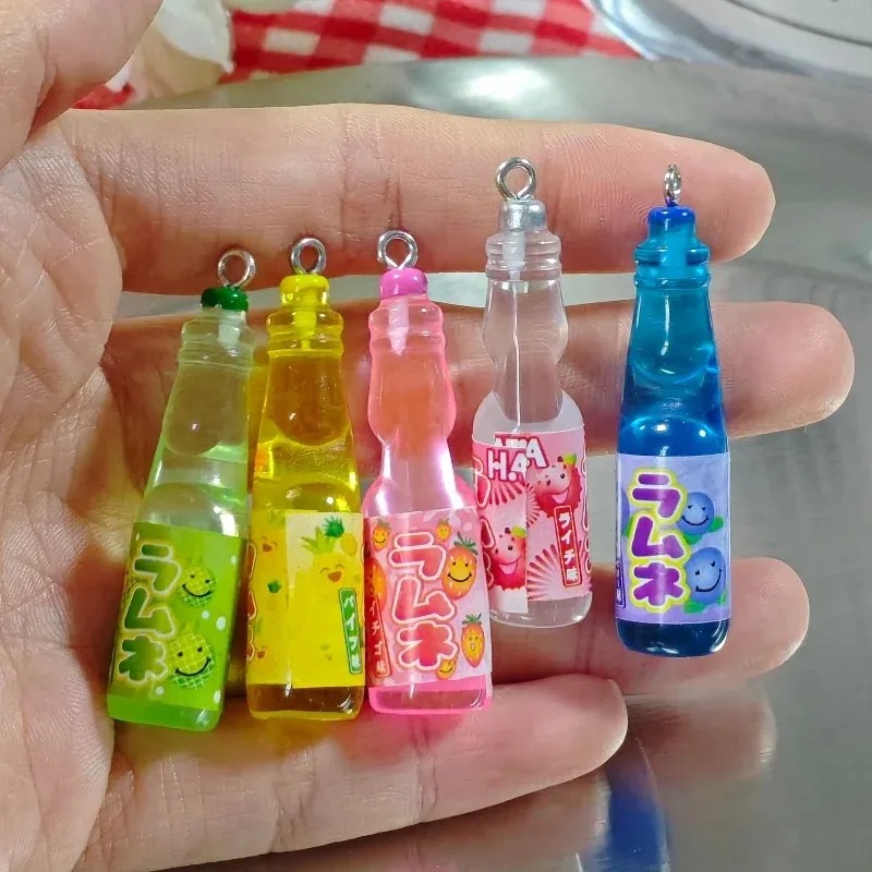 10Pcs Tiny Soda Bottle Resin C - đánh giá và giá Resin Art Box