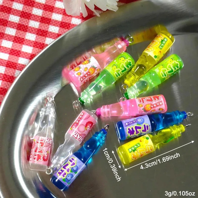 10Pcs Tiny Soda Bottle Resin C - đánh giá và giá Resin Art Box