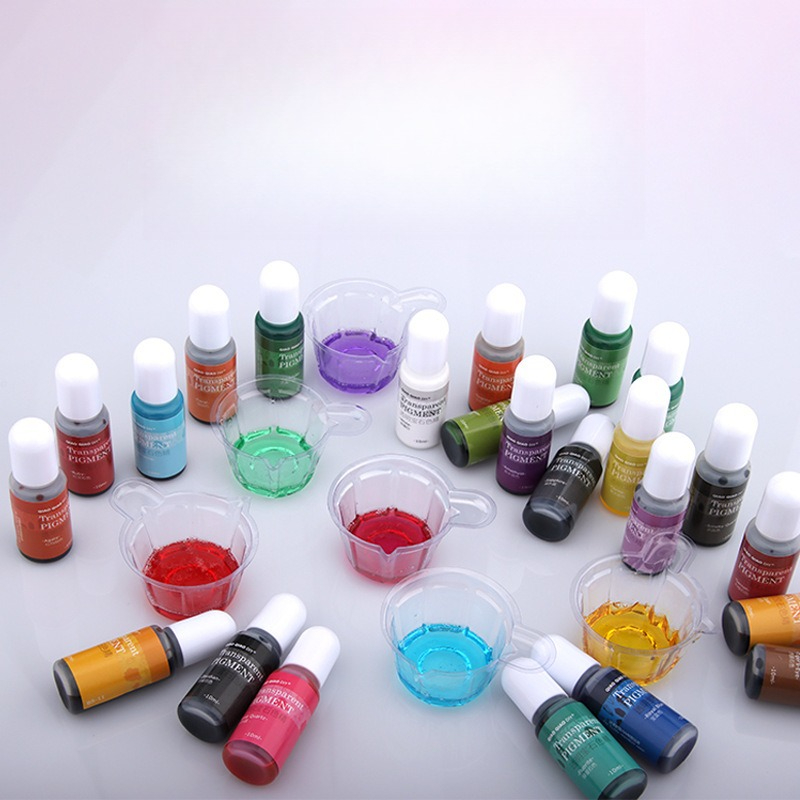 Resin Pigment Transparent Gems - đánh giá và giá Resin Color Paste