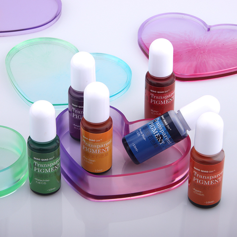 Resin Pigment Transparent Gems - đánh giá và giá Resin Color Paste