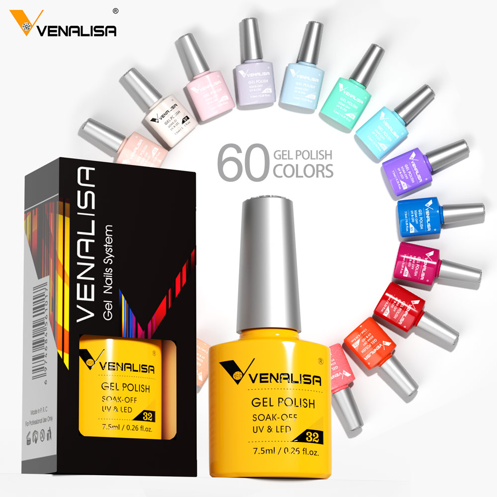 VENALISA Nail Gel Polish 7.5ml - đánh giá và giá Resin Art Training