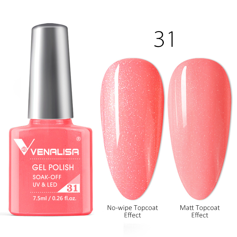 VENALISA Nail Gel Polish 7.5ml - đánh giá và giá Resin Art Training