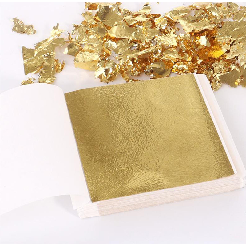 200Pcs Golden Leaf Foil Leaf S - đánh giá và giá Gold Leaf Foil