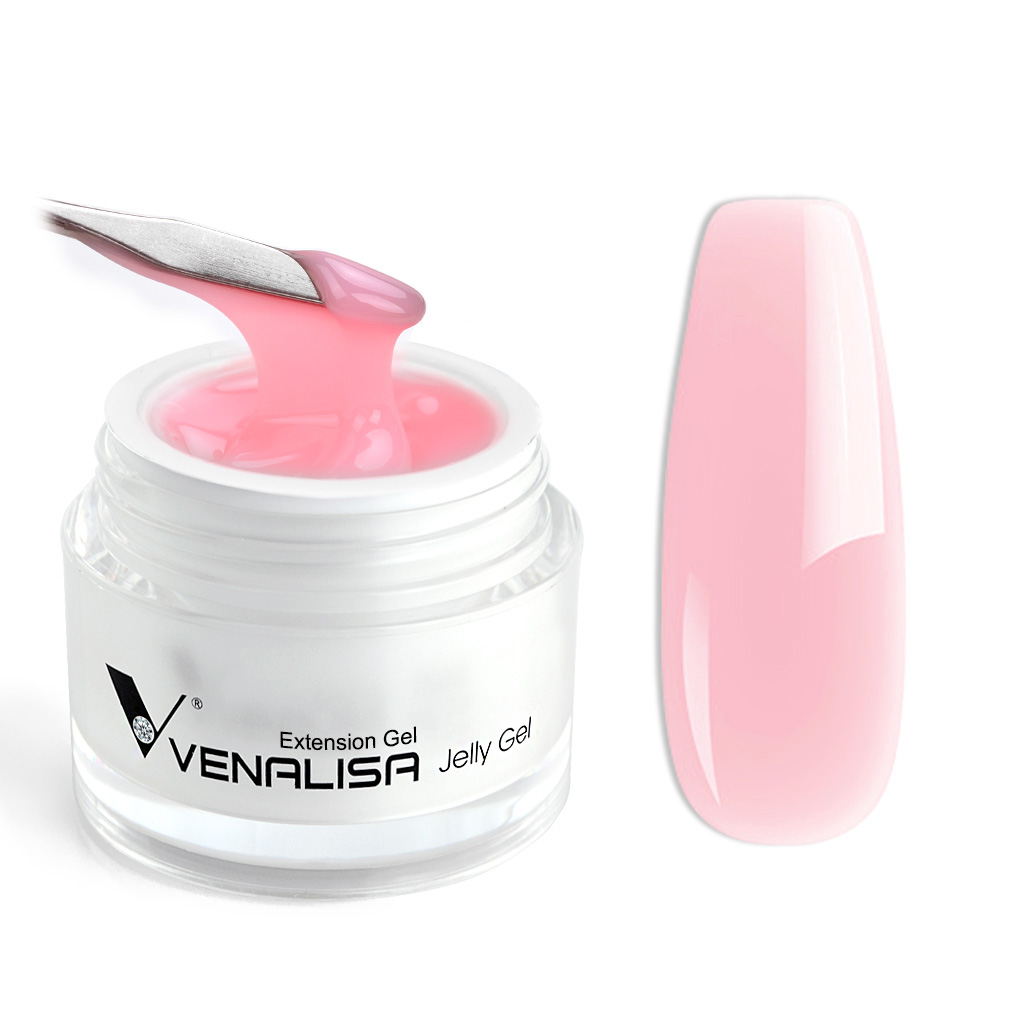 50ml VENALISA Jelly Pink Gel B - đánh giá và giá Resin Art Training