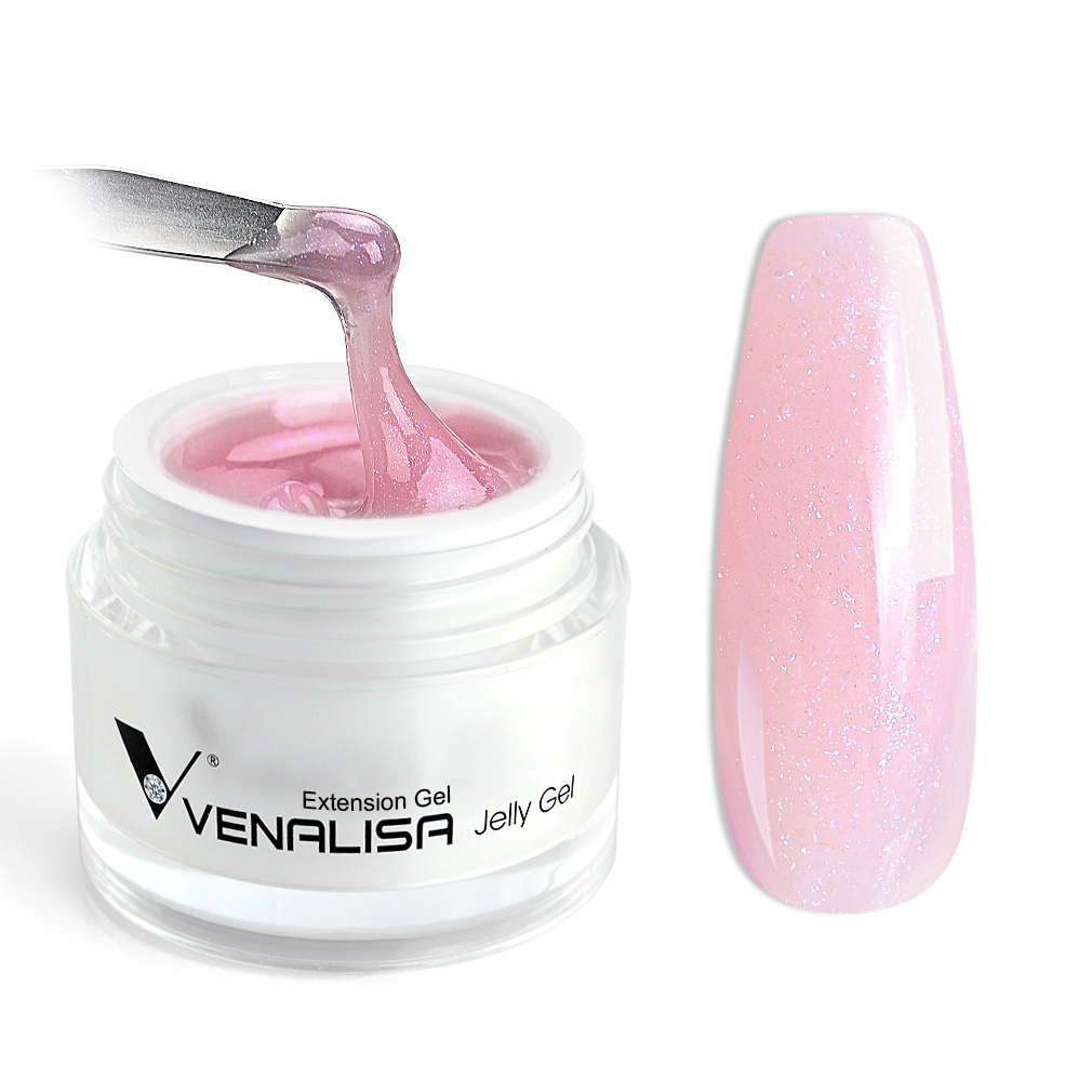 50ml VENALISA Jelly Pink Gel B - đánh giá và giá Resin Art Training