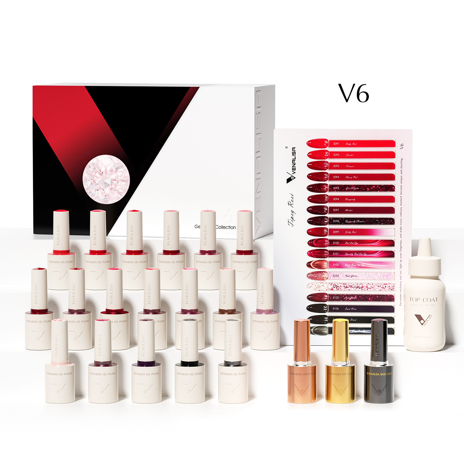 VENALISA V6 New Kit 10ml Nail  - đánh giá và giá Resin Art Training