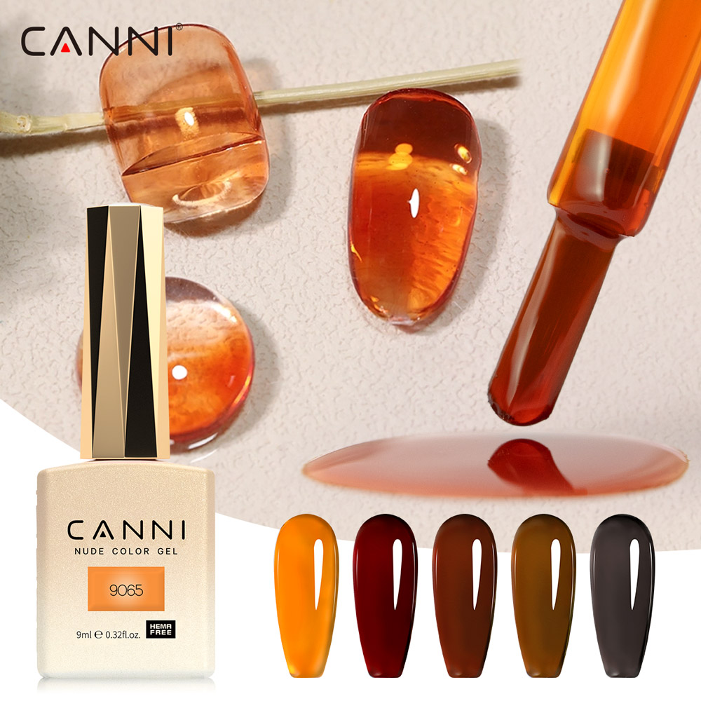 CANNI Jelly Color Gel Nail Pol - đánh giá và giá Resin Art Training