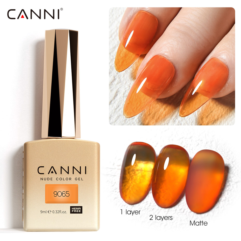 CANNI Jelly Color Gel Nail Pol - đánh giá và giá Resin Art Training