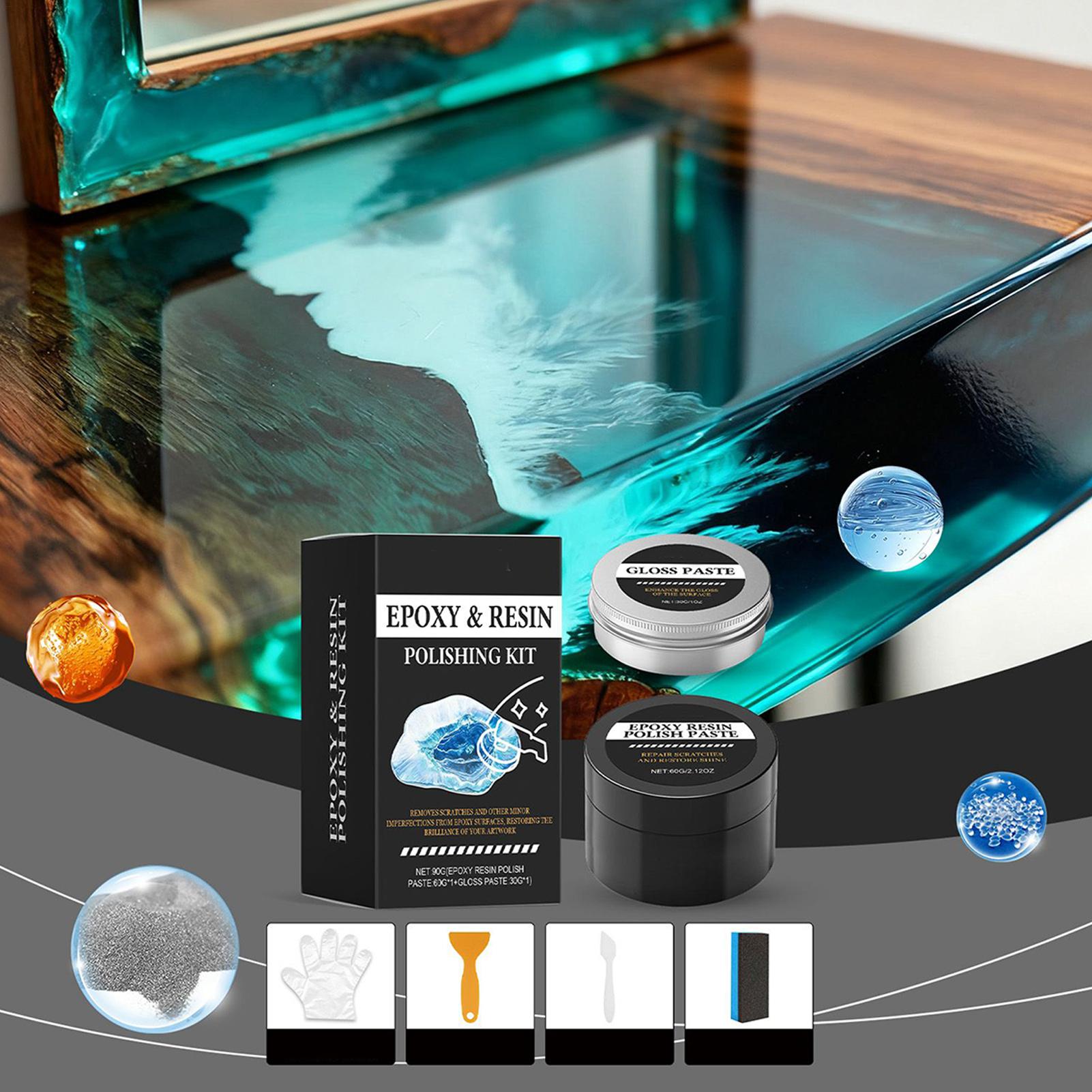 Epoxy Resin Polishing Kit - Cr - đánh giá và giá Resin Art Kit