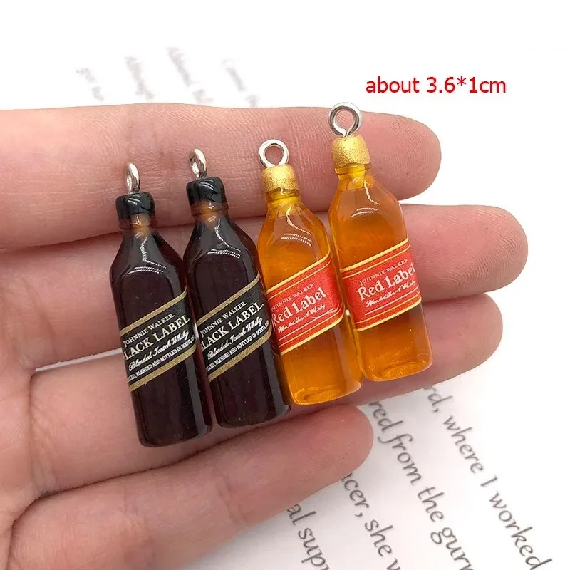 10Pcs Tiny Wine Bar Bottle Res - đánh giá và giá Resin Art Box