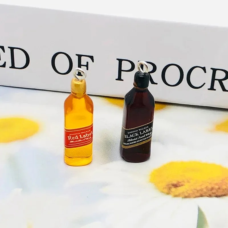 10Pcs Tiny Wine Bar Bottle Res - đánh giá và giá Resin Art Box