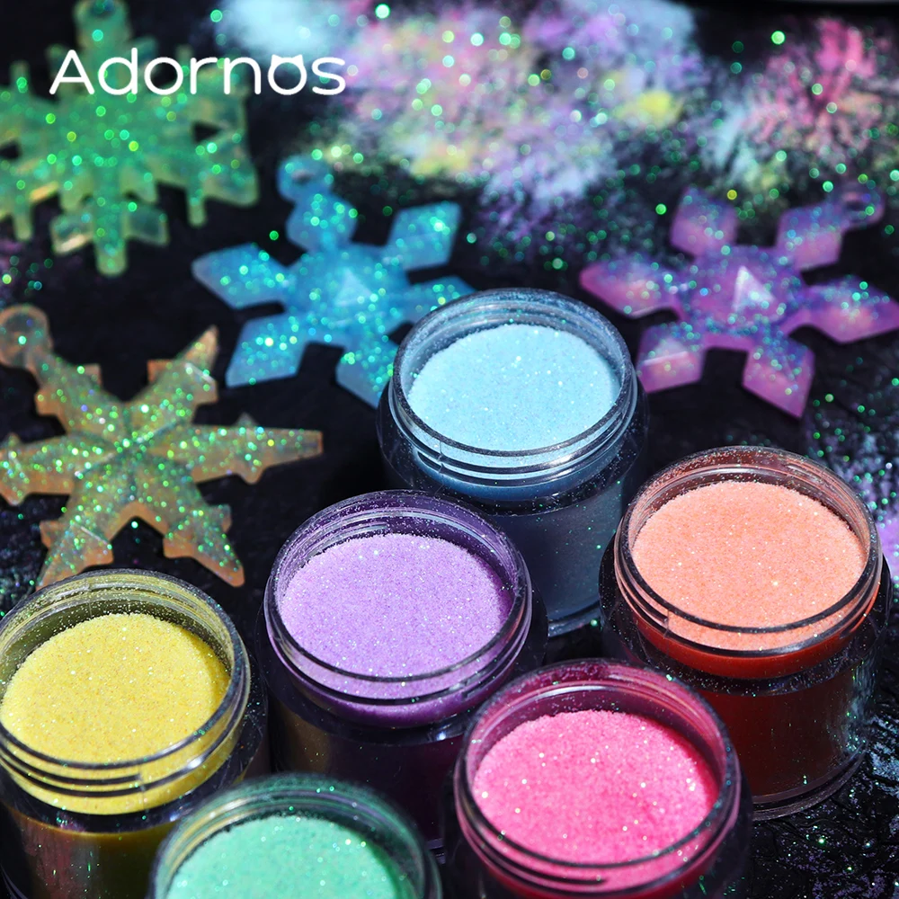 Iridescent Glitter Sugar Powde - đánh giá và giá Resin Color Paste