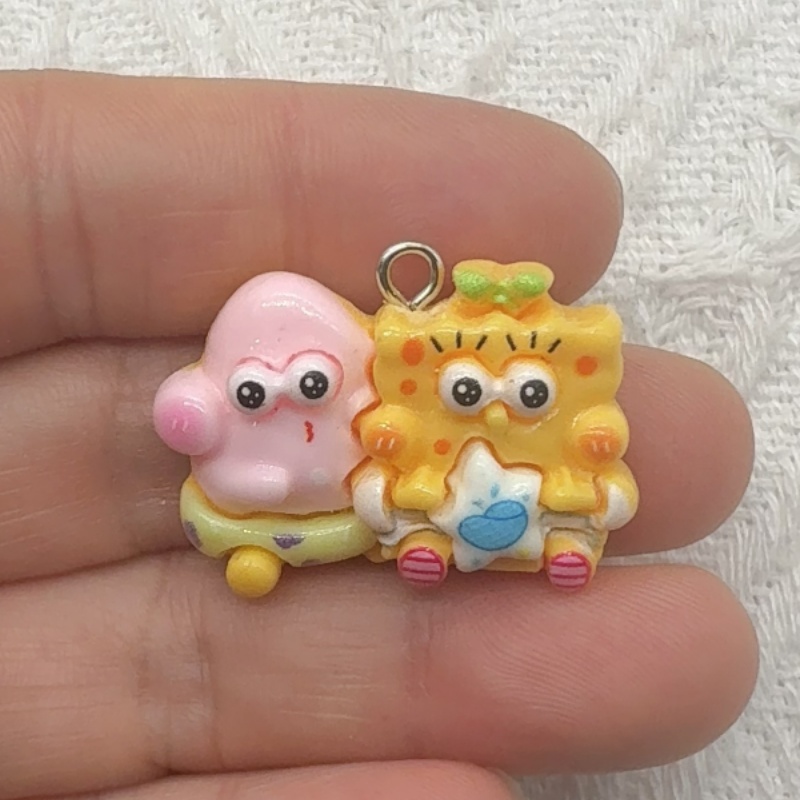 10pcs cartoon resin pendant, D - đánh giá và giá Resin Art Box