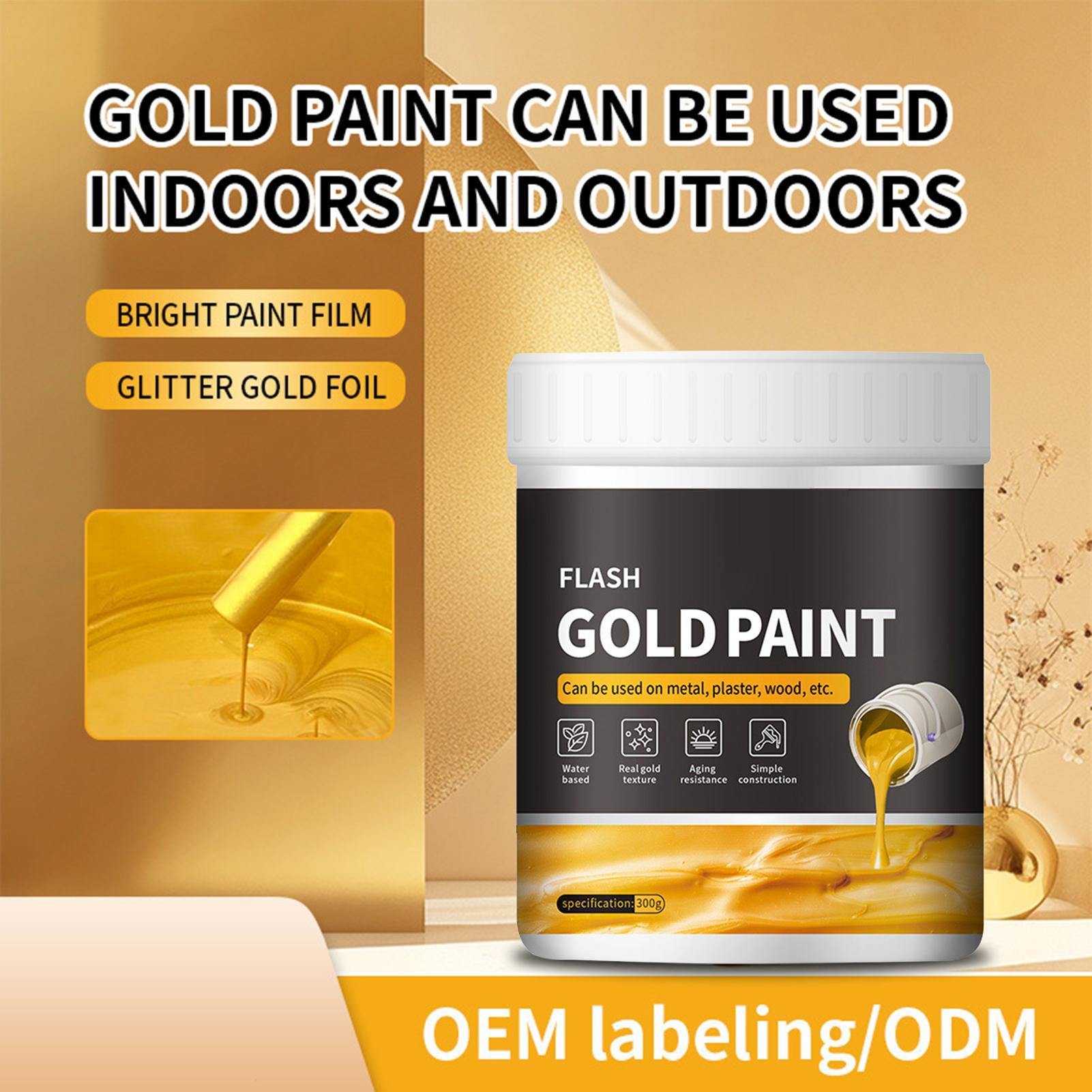 300g Non-Fading Liquid Gold Fo - đánh giá và giá Gold Leaf Foil