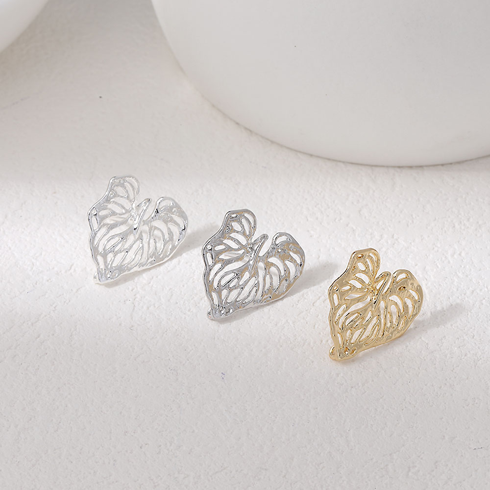 4PCS Dainty Hollowed Leaf Char - đánh giá và giá Gold Leaf Foil