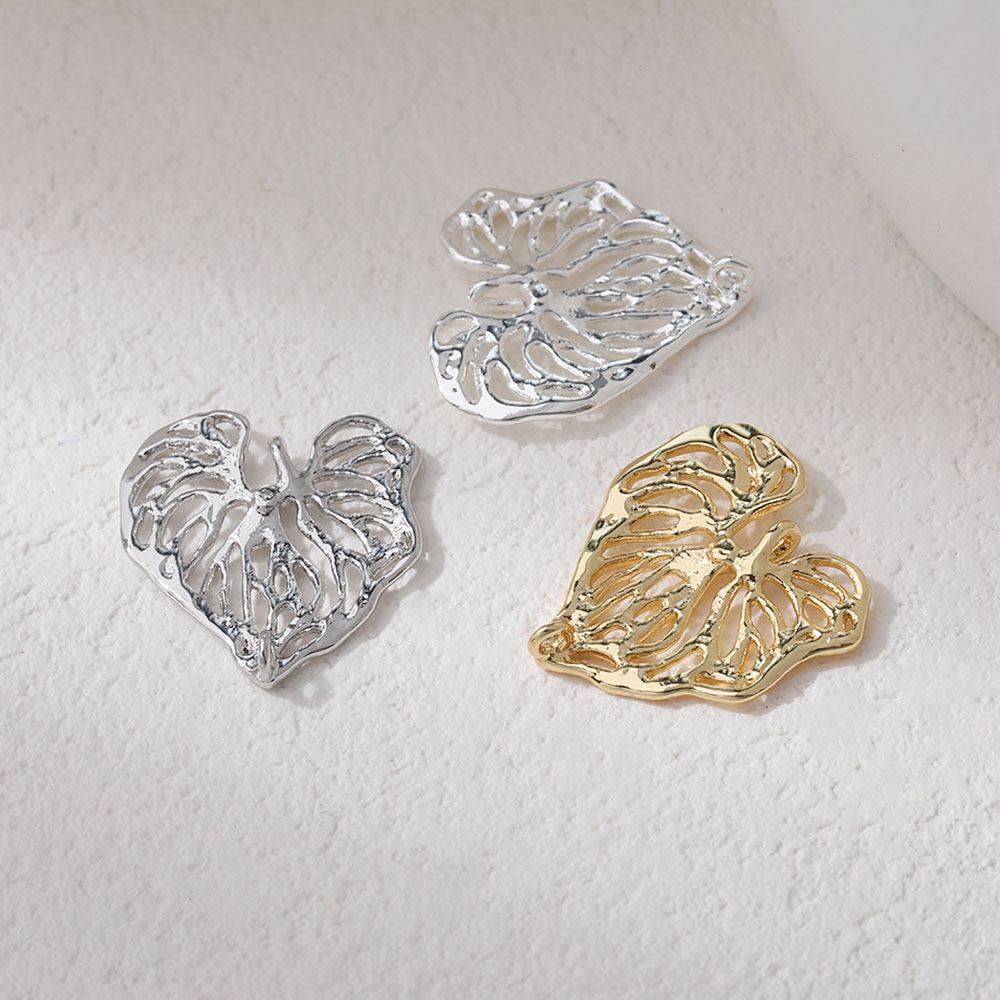 4PCS Dainty Hollowed Leaf Char - đánh giá và giá Gold Leaf Foil
