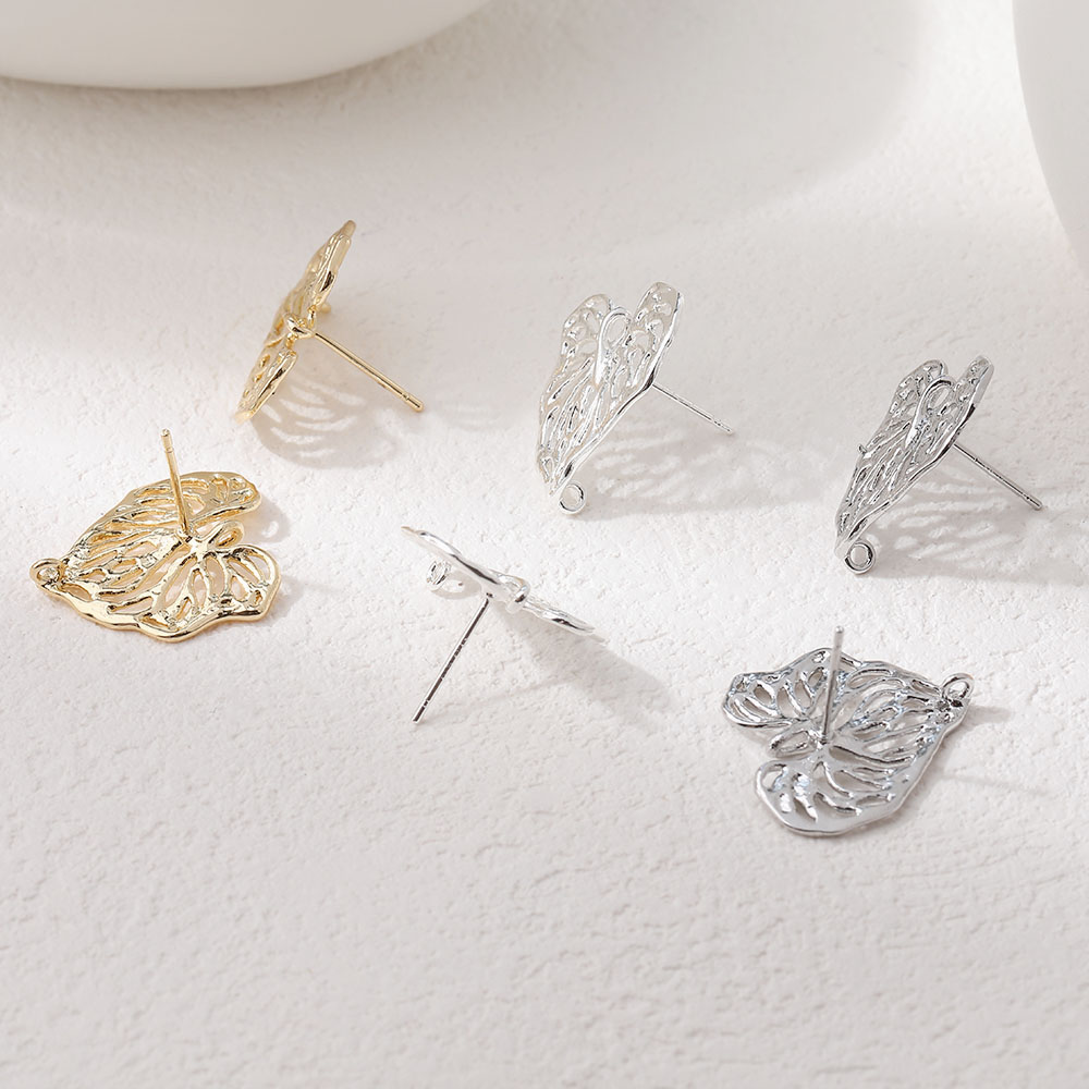 4PCS Dainty Hollowed Leaf Char - đánh giá và giá Gold Leaf Foil